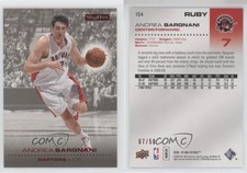 2008-09 Skybox Ruby /50 Andrea Bargnani #154