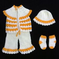 Crochet Baby Newborn Toddler New Cute Dress Girls Handmade Knitted Gift Item