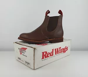 NEW Vintage Red Wings Leather Boot US 9, LEFT *1 ONLY* Men's Pull-On Amputee - Picture 1 of 13