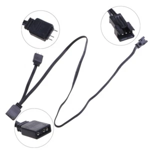 ARGB Control 5V 3Pin Extension Cable Adapter for AURA /MSI Motherboard - Afbeelding 1 van 8