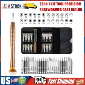 KIT DE HERRAMIENTAS TORX MINI REPARACIÓN PEQUEÑO 25 EN 1 JUEGO DESTORNILLADOR DE PRECISIÓN Laptop FIX US - Imagen 1 de 7