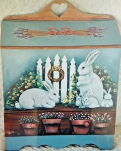 GLORIA WYCHE FAMILY OF GARDEN BUNNIES PAINTING PATTERN - Picture 1 of 2