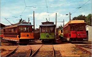 Vtg Kennebunkport Maine ME Seashore Trolley Museum Postcard - Picture 1 of 2