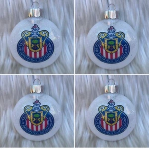 Chivas de Guadalajara Ornamenti Set De 4 - Foto 1 di 3
