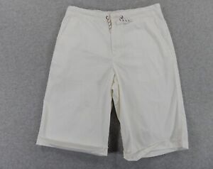 Polo Ralph Lauren Classic Solid Capri Shorts Pants (Youth 18) White