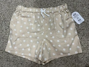 Wonder Nation Girls Woven PullOn Short Floral Sz XL 14/16(Fruit Khaki Color) NWT - Picture 1 of 3