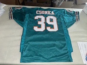 Adult 50 Authentic Wilson Miami Dolphins Larry Csonka Jersey Pro Line Clean USA - Picture 1 of 11
