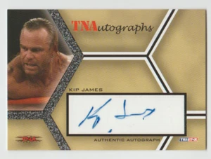 KIP JAMES Signed 2008 TriStar TNA Autograph SP AUTO Billy Gunn MR. A** AEW WWE - Picture 1 of 2