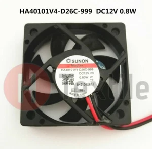 1pcs HA40101V4-D26C-999 4010 4CM 12V 0.8W 2-pin magnetic suspension fan - Picture 1 of 12