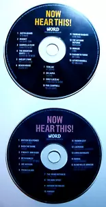 NOW HEAR THIS 2x CD Sampler The Word #60 & 61 1997 BRITISH SEA POWER Joe Jackson - Picture 1 of 4