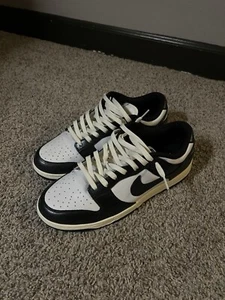 Size 12.5 W/11M - Nike Dunk Low Vintage Panda W - Picture 1 of 6