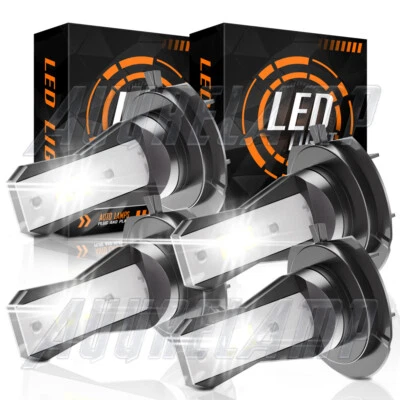 For Mercedes-Benz GLC300 2016-2020 4Pcs H7 H7 LED Headlight Lamps High Low Bulb - Image 1 of 4