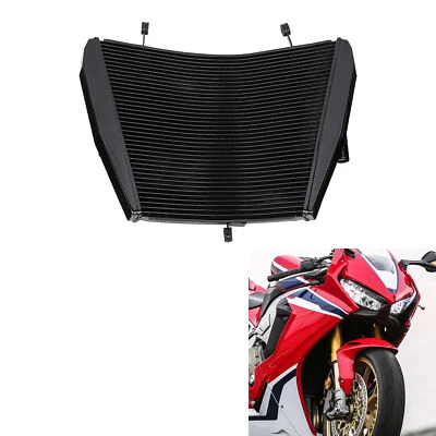 Enfriador de refrigeración del radiador del motor negro apto para Honda CBR1000RR 2017-2019 2018 Foto 1 de 4