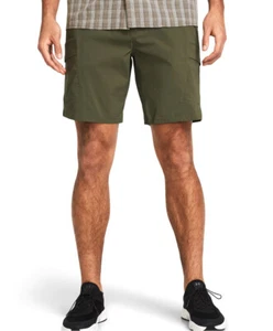 Under Armour 1383560 UA FISH HUNTER Pro 2.0 Cargo Storm OD Green Casual Shorts - Picture 1 of 8