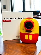 Kogan Kids Instant Print Digital Camera (Red/Yellow)