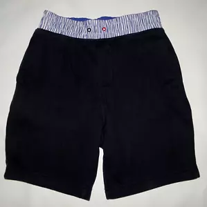 TOMMY HILFIGER Women's Thick Navy Blue Soft Sweat Shorts w/Pockets XS Nautical - Picture 1 of 6