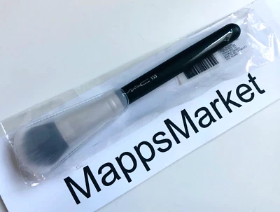 Cepillo de rubor de fibra duo MAC 159 TAMAÑO COMPLETO ~ NUEVO EN EMBALAJE ~ PRECIO DE VENTA SUGERIDO POR EL FABRICANTE $42 Foto 1 de 4