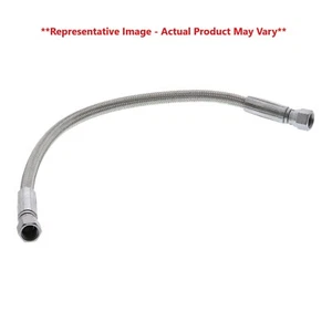 ARB 1/4" x 0.3m Long Female JIC-04 High Flow Stainless Steel Braided PTFE Hose - Picture 1 of 3