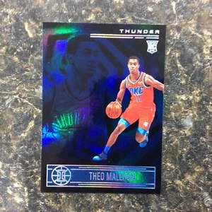 2020-21 Panini Illusions Basket #163 Theo Maledon RC Blu Tuono Parallelo - Foto 1 di 2