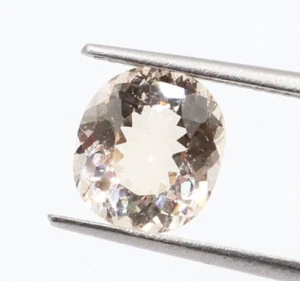 Morganita melocotón, morganita natural, piedra morganita forma ovalada, 2,30 crt 9x8 mm - Imagen 1 de 4