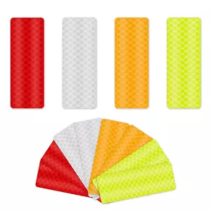 Reflective Stickers Reflective Tape Outdoor Waterproof Reflector Tape 4Colors Re - Picture 1 of 7