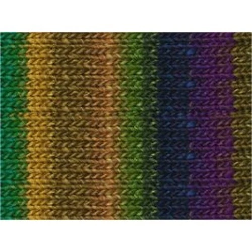 Fio de jardim de seda Noro -346 verdes, marrons, roxo - 10 novelos - Imagem 1 de 1