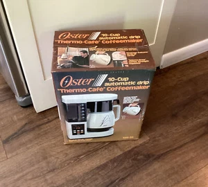 NOS SEALED 1985 Oster 666-56 Thermo-cafe Drip Coffeemaker 10 Cup Clock Timer - Picture 1 of 7