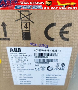 Nuevo inversor ABB ACS355-03E-15A6-4 ACS35503E15A64 envío rápido # - Imagen 1 de 5