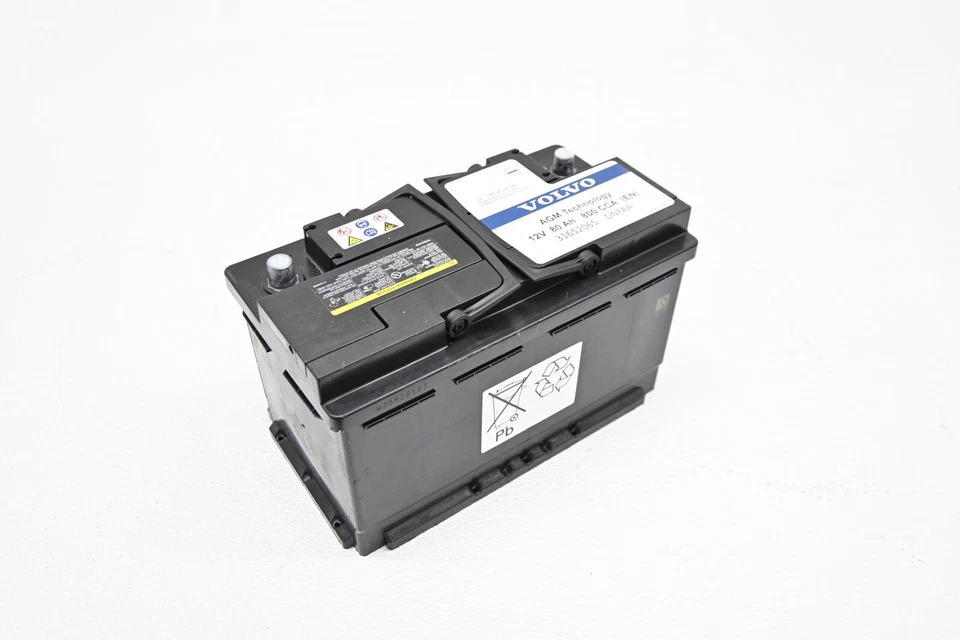 ⭐ Unidad de batería 16-25 Volvo Xc60 12V 80Ah 800 CCA fabricante original Foto 1 de 4