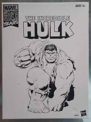 Figura de Acción Marvel Legends 80 Aniversario Increíble Hulk Gris 8" Exclusiva Foto 1 de 4