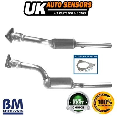 Fits Renault Laguna 2001-2007 1.6 1.8 2.0 Catalytic Converter + Fitting Kit BM - Image 1 of 4