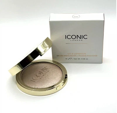 Iconic London Lit & Luminous Baked Highlighter New Full Size 16g .56oz - Image 1 of 4