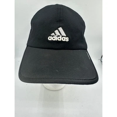 Adidas Adizero Climacool Hat Stretch Fit Black One Size OSFM Running - Image 1 of 4