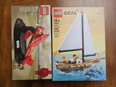 NISB Lego GWP Velero 40487 y Amelia Earhart Tribute 40450 Foto 1 de 4