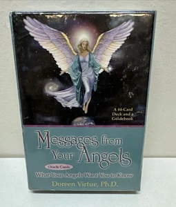 Botschaften von deinen Engeln Orakelkarten 44 Karten Deck & Ratgeber von Doreen Virtue - Bild 1 von 5