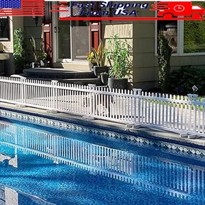 Kit Recinzione per Cani Portatile Senza Vinile Recinto Decorativo per Animali Domestici Confezione da 2 Nuovo - Foto 1 di 7