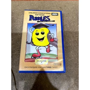 Pack of 3 MSX Puddles The Happy Learner Calculation 2 Educational Software Tapes - Picture 1 of 7