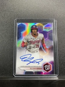 2023 Bowman's Best Elijah Green #B23-EG Best of 2023 Rifrattori Auto Nazionali - Foto 1 di 2