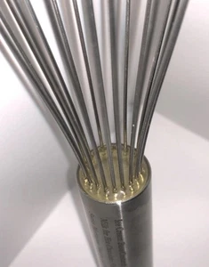 "Batidor de 11,25"" con medidor de temperatura incorporado Celsius o Fahrenheit probado funciona" - Imagen 1 de 10