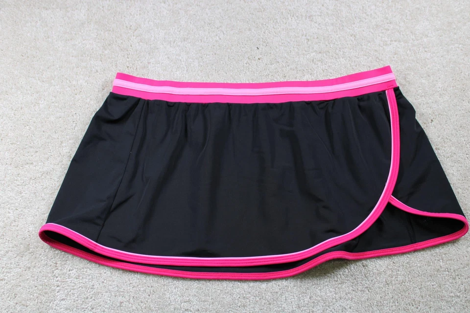 Falda Kyodan para mujer mediana negra rosa ropa deportiva secado rápido correr Foto 1 de 4