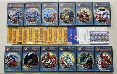 Aura Battler Dunbine (Memorial Box Set 1-12) (DVD, 1994) - 12-DISCS / NO BOXES - Image 1 of 4