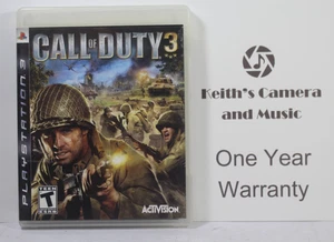 1 anno di garanzia Call of Duty 3 Sony PlayStation 3 PS3 2006 CIB testato spedizione gratuita! - Foto 1 di 6