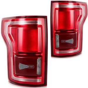 PAIR/SET Factory Blind Spot Full LED Tail Light Assy For 2015-17 Ford F-150 F150 - Picture 1 of 24