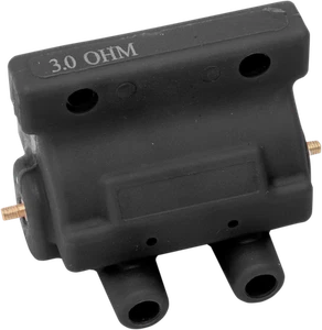 DRAG SPECIALTIES Ignition Coil - Fits 3 Ohm - Black 2102-0308 - Picture 1 of 1