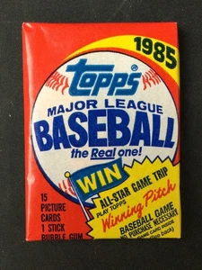 1985 Topps unopened Pack MINT maybe McGwire, Puckett etc CLEAN NO RESERVE! - Picture 1 of 3
