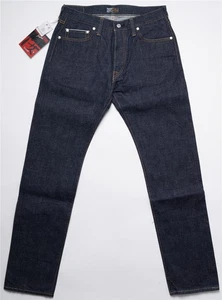 Samurai $400 15oz "Yamato" Selvedge Indigo Denim Jeans Slim Tapered S004JP 34 - Picture 1 of 8