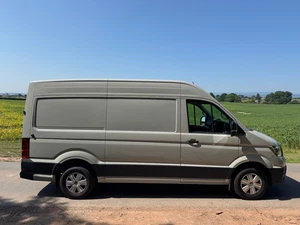 VW Crafter mwb high roof 177ps Auto commerce + Ascot Grey - Picture 1 of 14