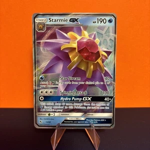 2019 STARMIE GX Full Art 14/68 Hidden Fates Pokemon Card - Picture 1 of 2