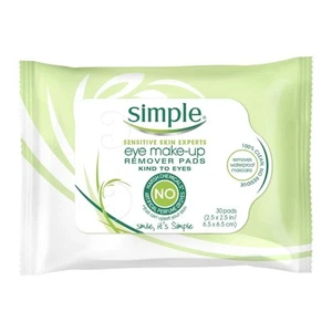 Simple Eye Make-Up Remover Pad, 30 Count (Pack of 3) 30 - Picture 1 of 1