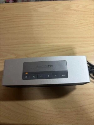Bose SoundLink mini Bluetooth Portable Speaker Silver Used Power Supply OK Japan - Image 1 of 4